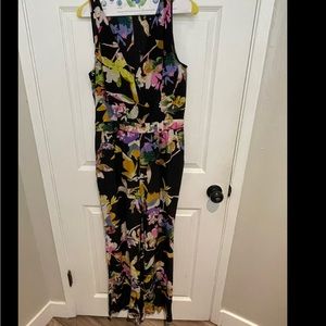 Yumi Kim, Floral Jumpsuit with belt, size XS